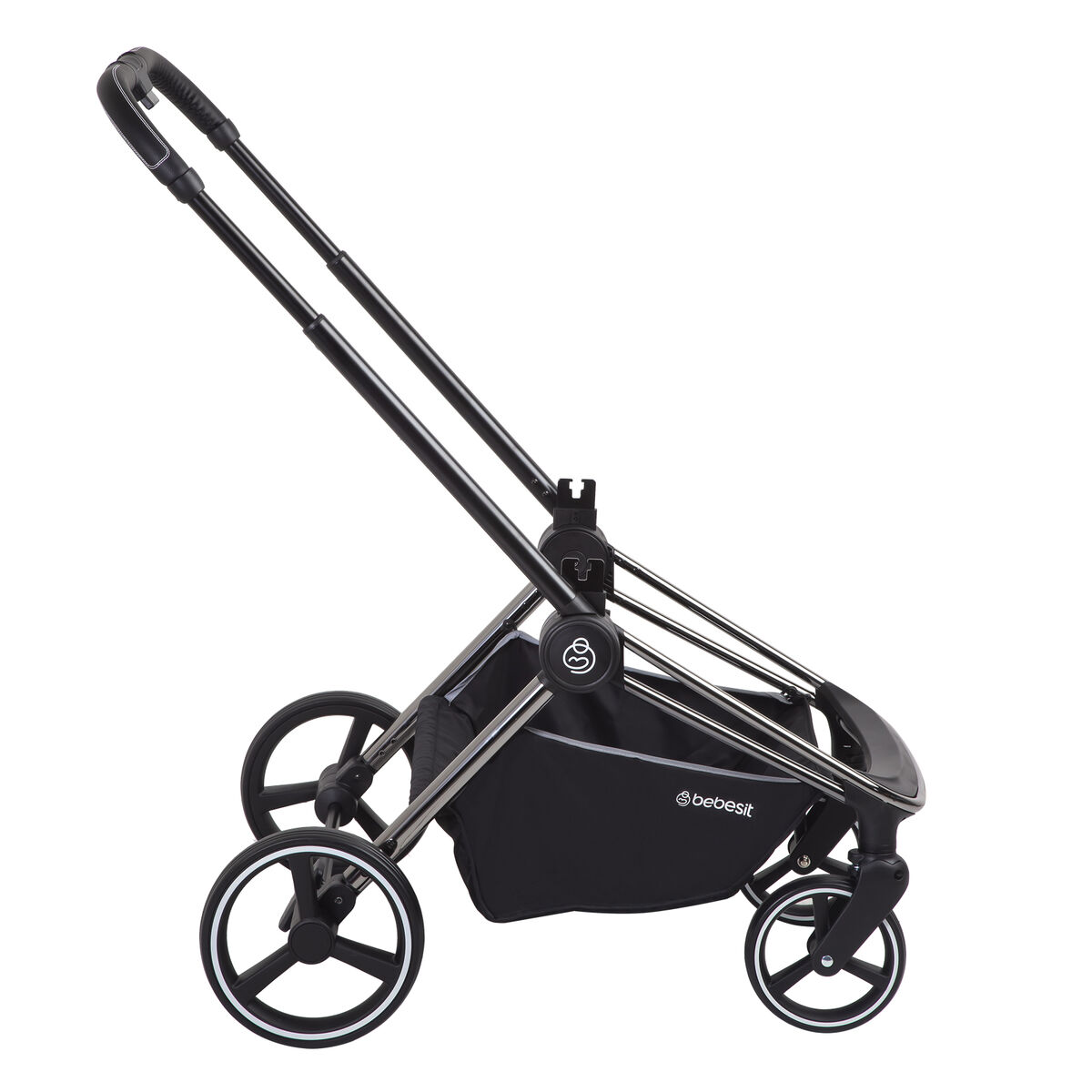 Coche Travel System Sonic Negro Bebesit
