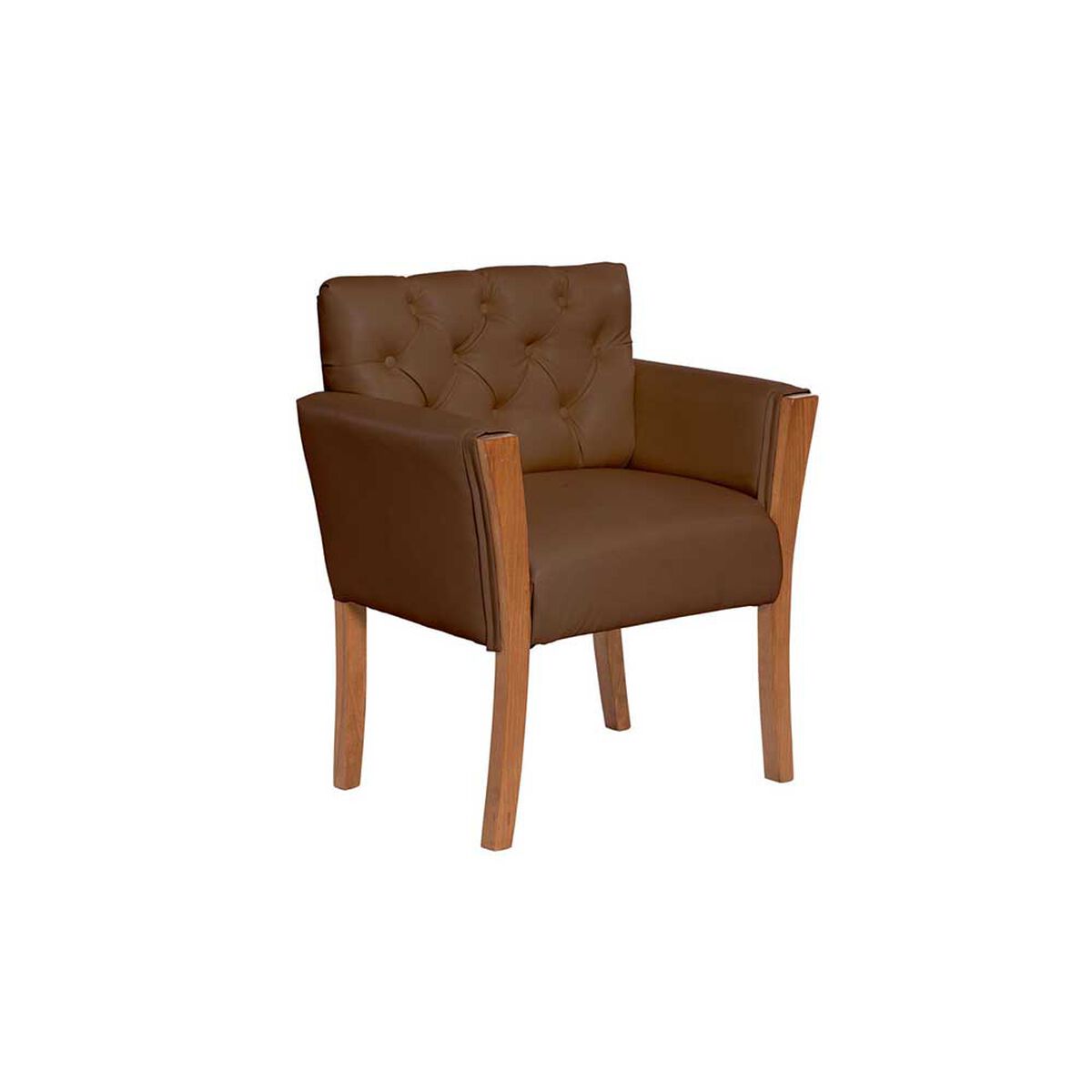 Sitial Latam Home Kiel 1 Cuerpo Chocolate