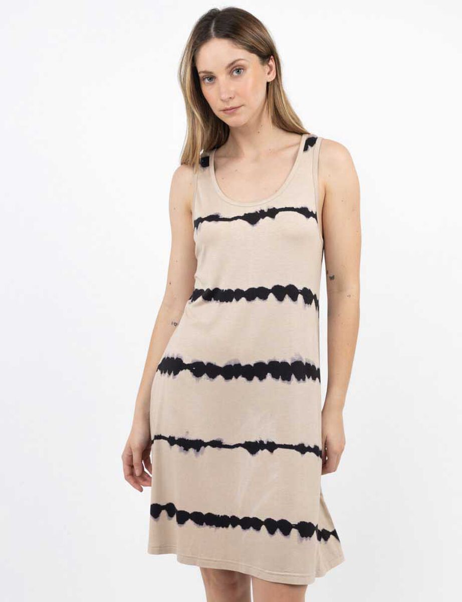 Vestido Midi Sin Mangas Mujer Alma