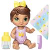 Muñeca Burbujas Relajantes Sophia Sparkle Cabello Castaño Baby Alive