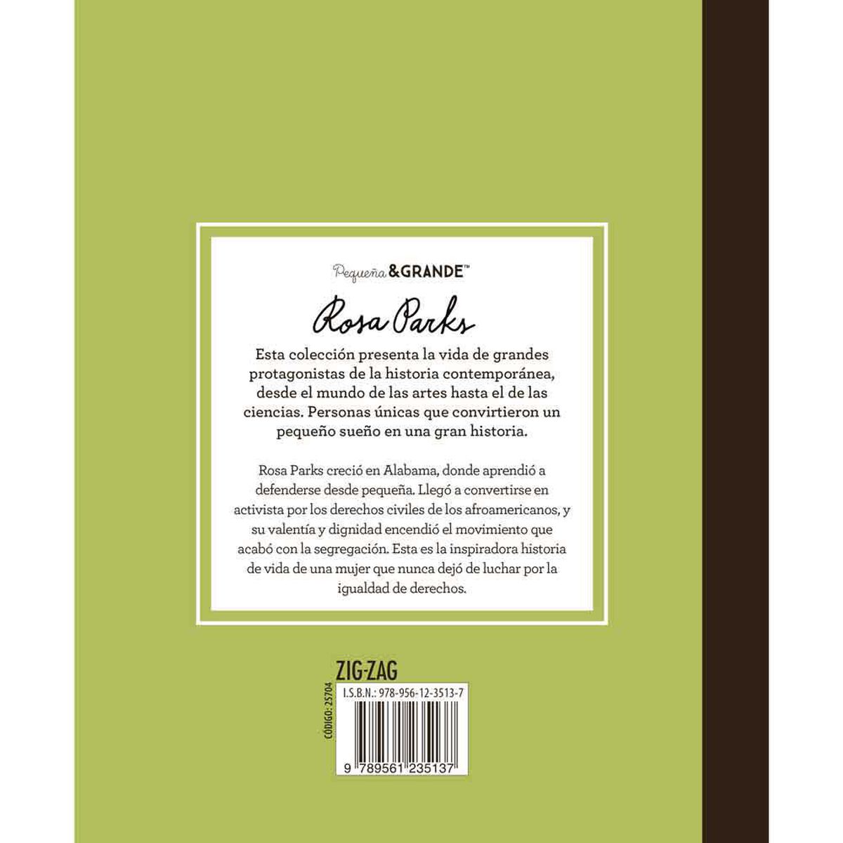 Libro Rosa Parks Lisbeth Kaiser Zig-Zag