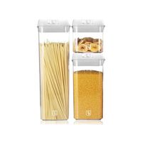 Set de 3 Contenedores Herméticos Plástico Simplit