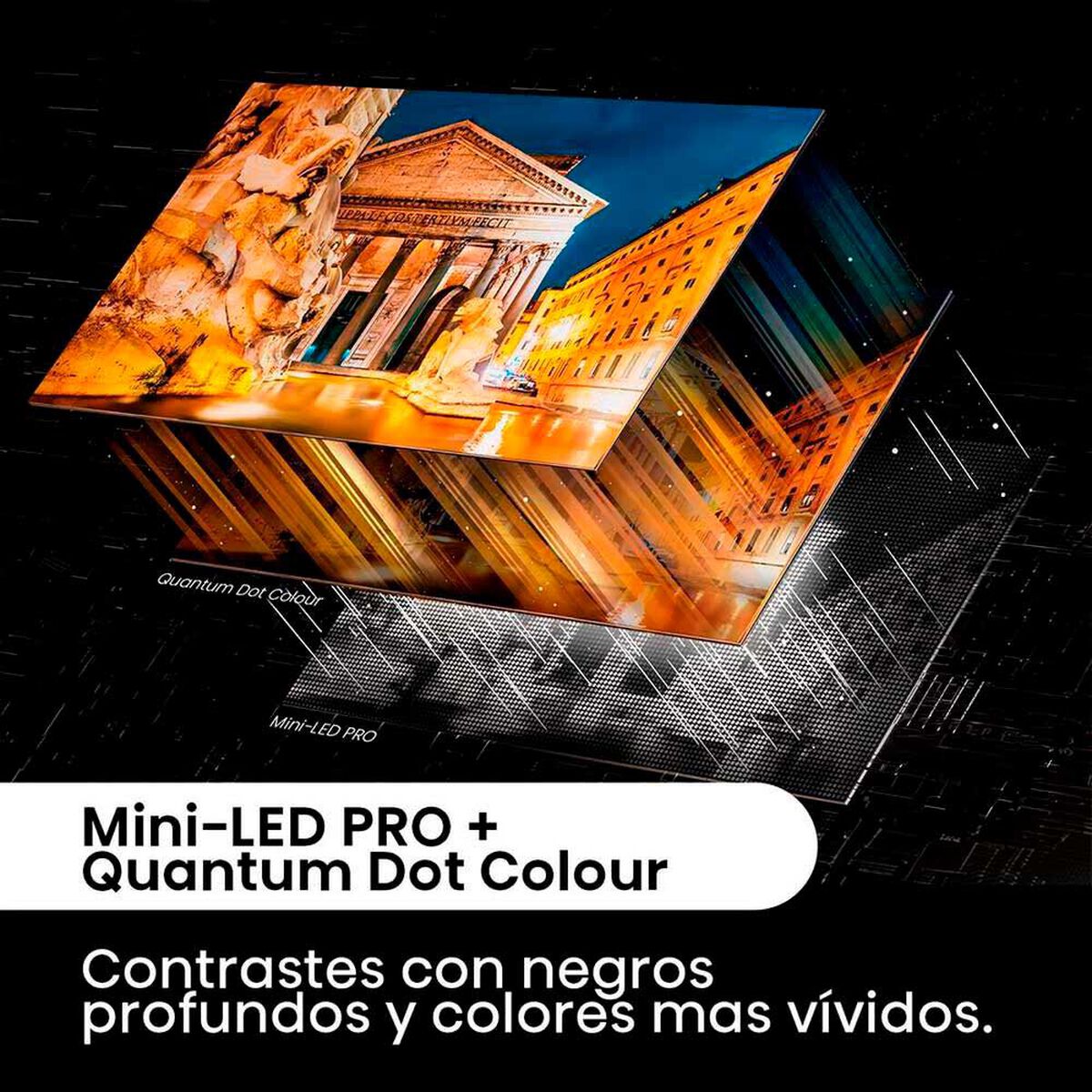 Mini LED 55'' Hisense 55U7N Smart TV 4K