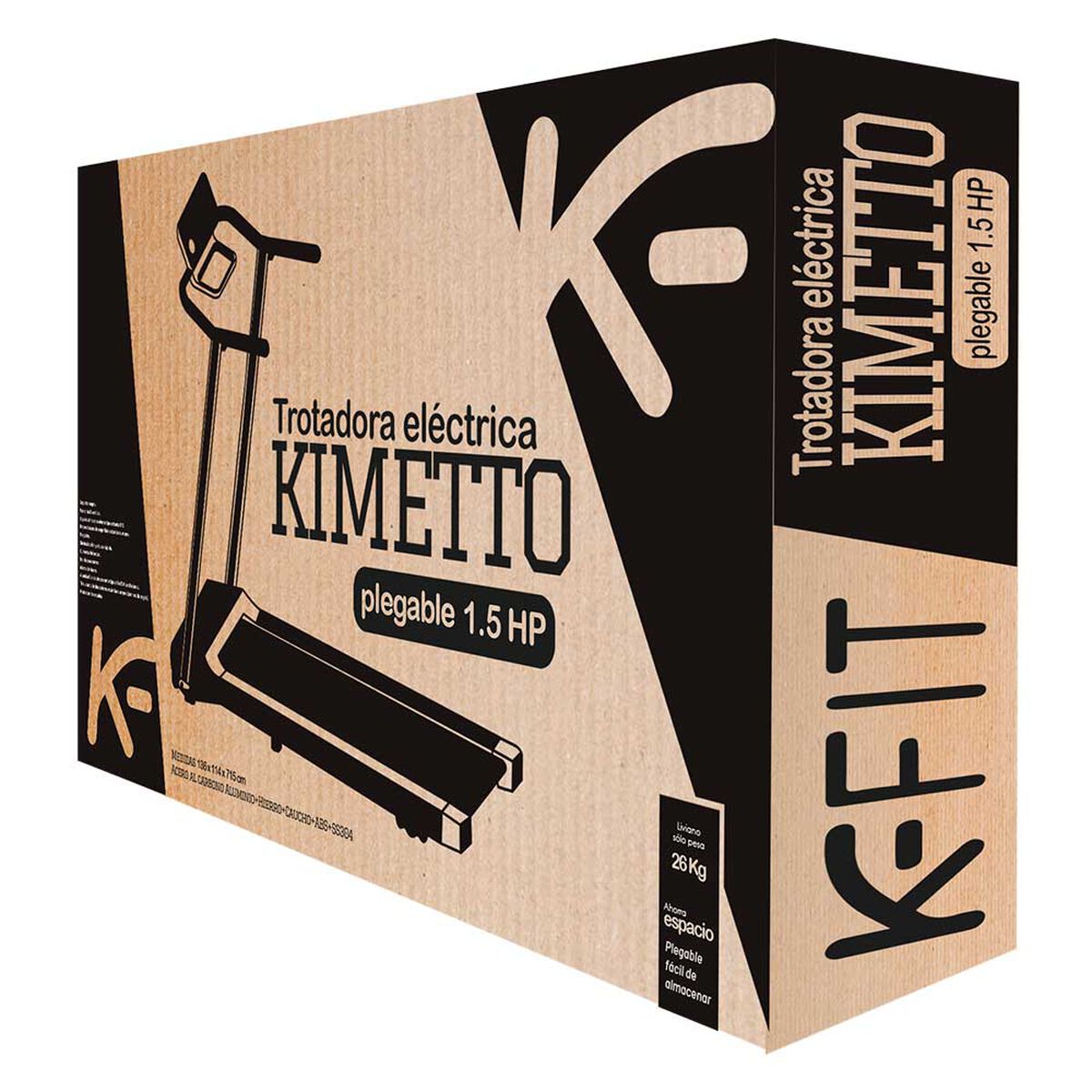 Trotadora Eléctrica Kimetto de K-fit