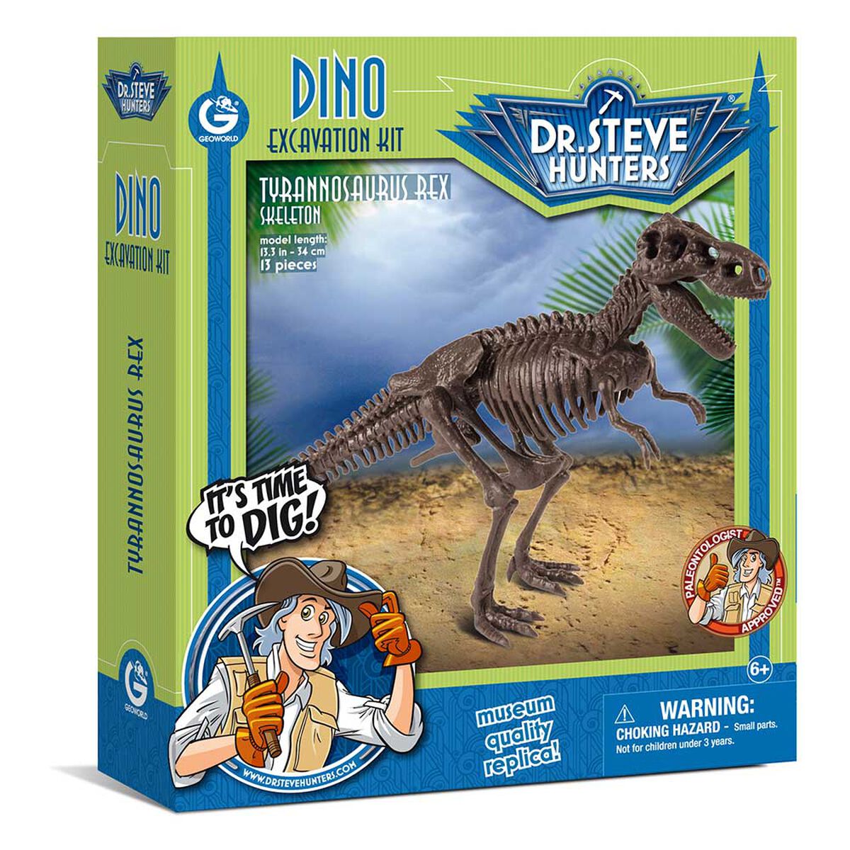 Kit Dino Excavación Tyrannosaurus Rex  Dr. Steve Hunters