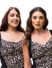 Traje de Baño 2 Piezas Animal Print Mujer Portman Club