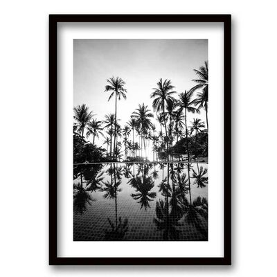 Cuadro Decorativo Retela Palmeras 40 x 30 cm
