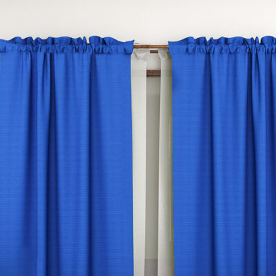 Imagen 2 del producto Combo Cortinas Doral Agatha 220 x 140 cm Petroleo