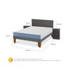 Cama Europea CIC 2 Plazas Excellence + Respaldo + 2 Veladores Villarrica