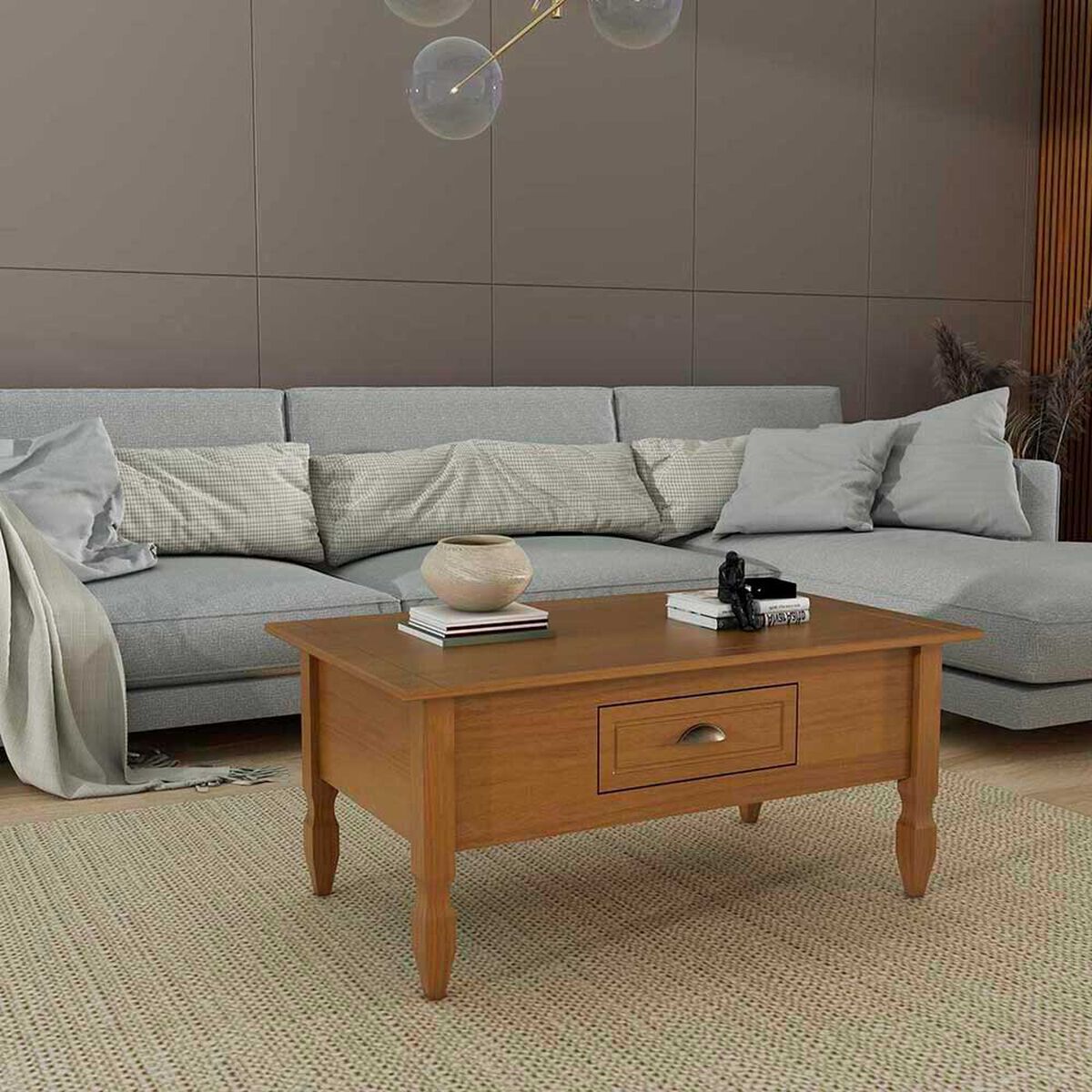 Mesa de Centro Exit Capri Almendra