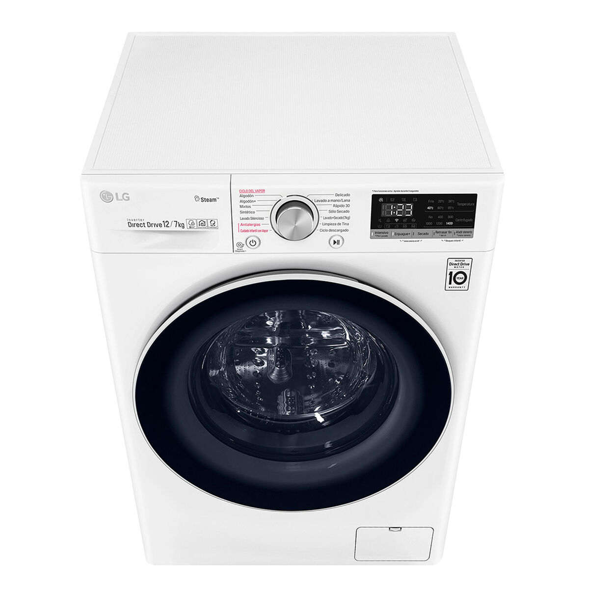 Lavadora Secadora LG WD12WVC4S6 12/7 kg.