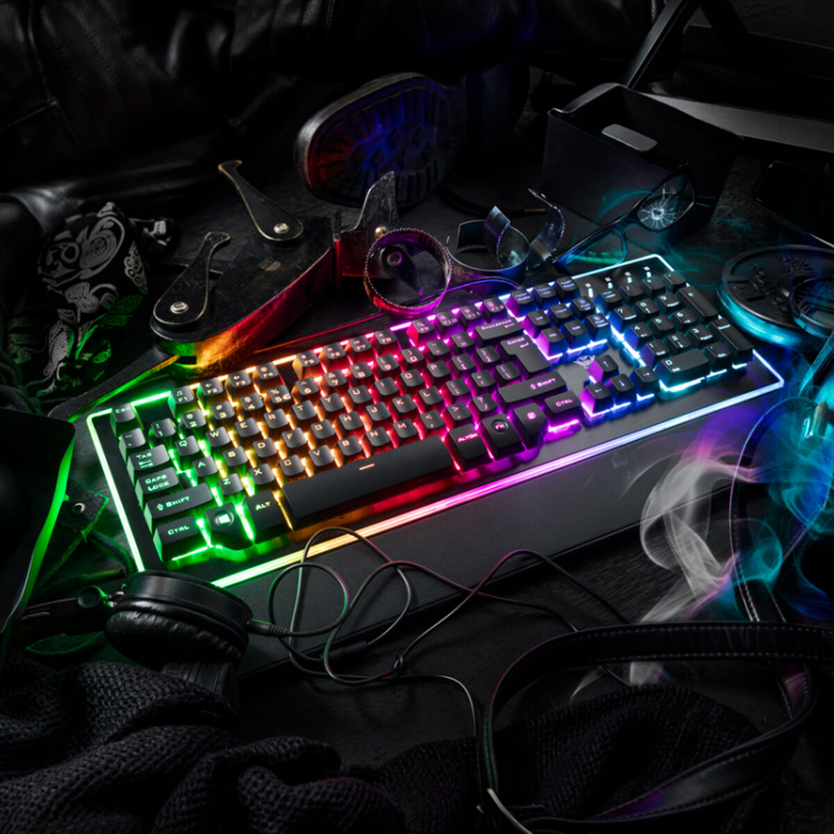Teclado Semi Mecánico GXT860 Thura Trust