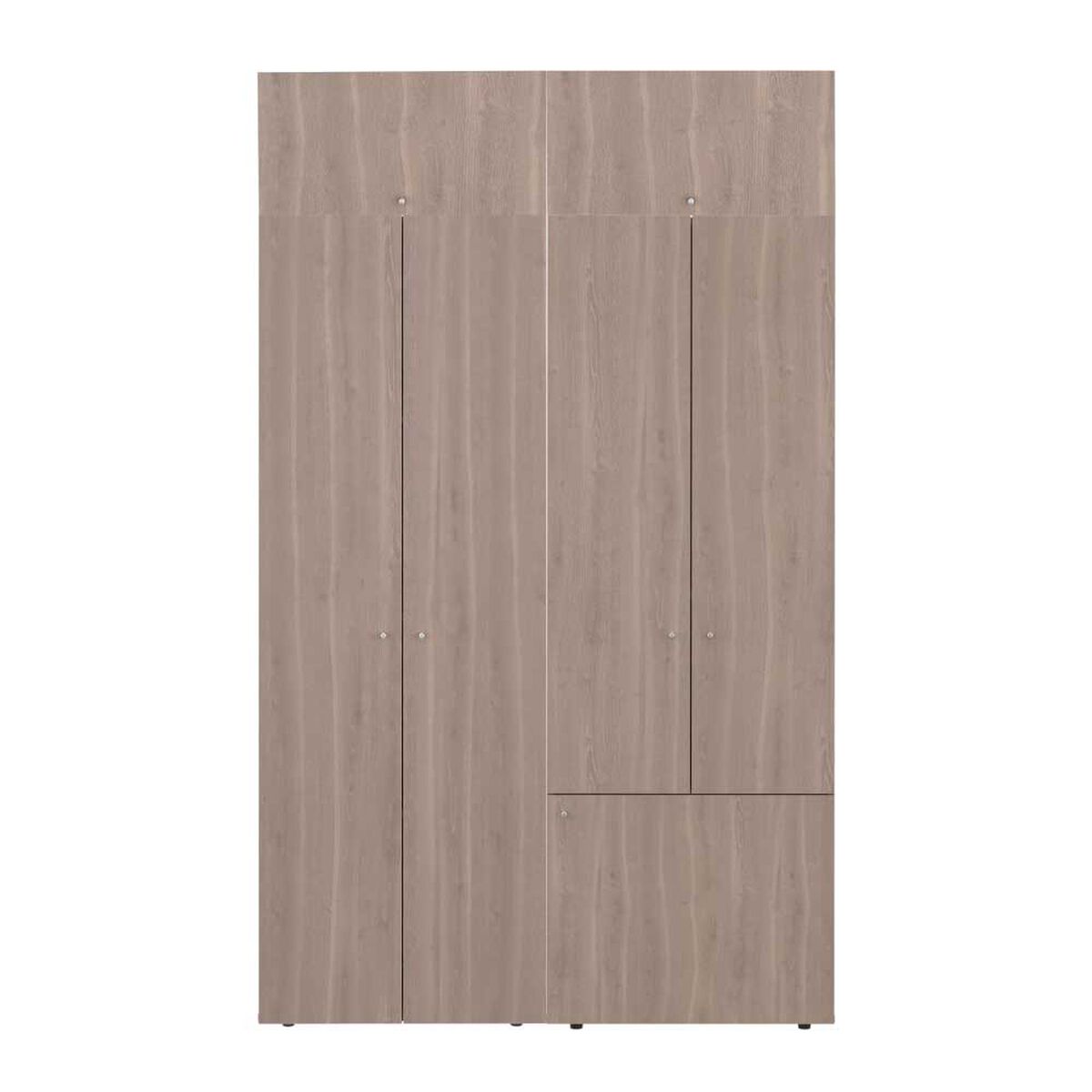 Combo Closet Tuhome 7 Puertas + M&oacute;dulo Superior Dreams Bardolino