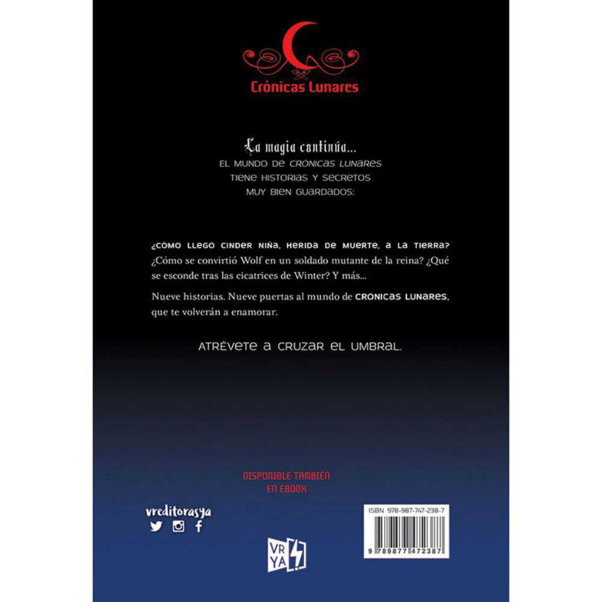Libro Stars Above - Crónicas Lunares Marissa Meyer Editorial VRYA