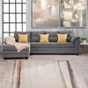 Sofá Seccional Muebles MPR Journey 3 Gris