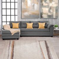 Sofá Seccional Muebles MPR Journey 3 Gris