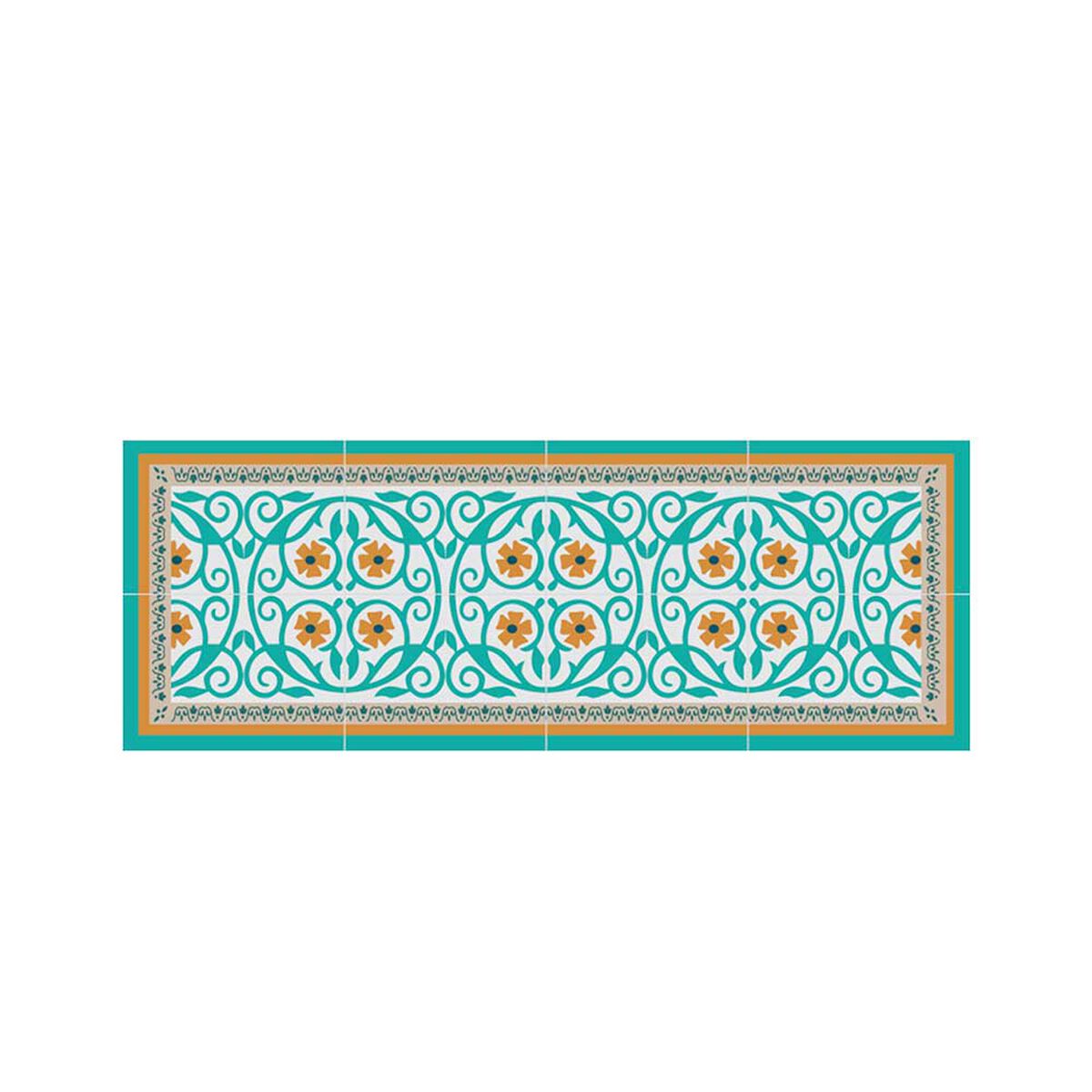 Set 2 Alfombra Davanti Flor de Esparta 45 x120 Flor de Esparta