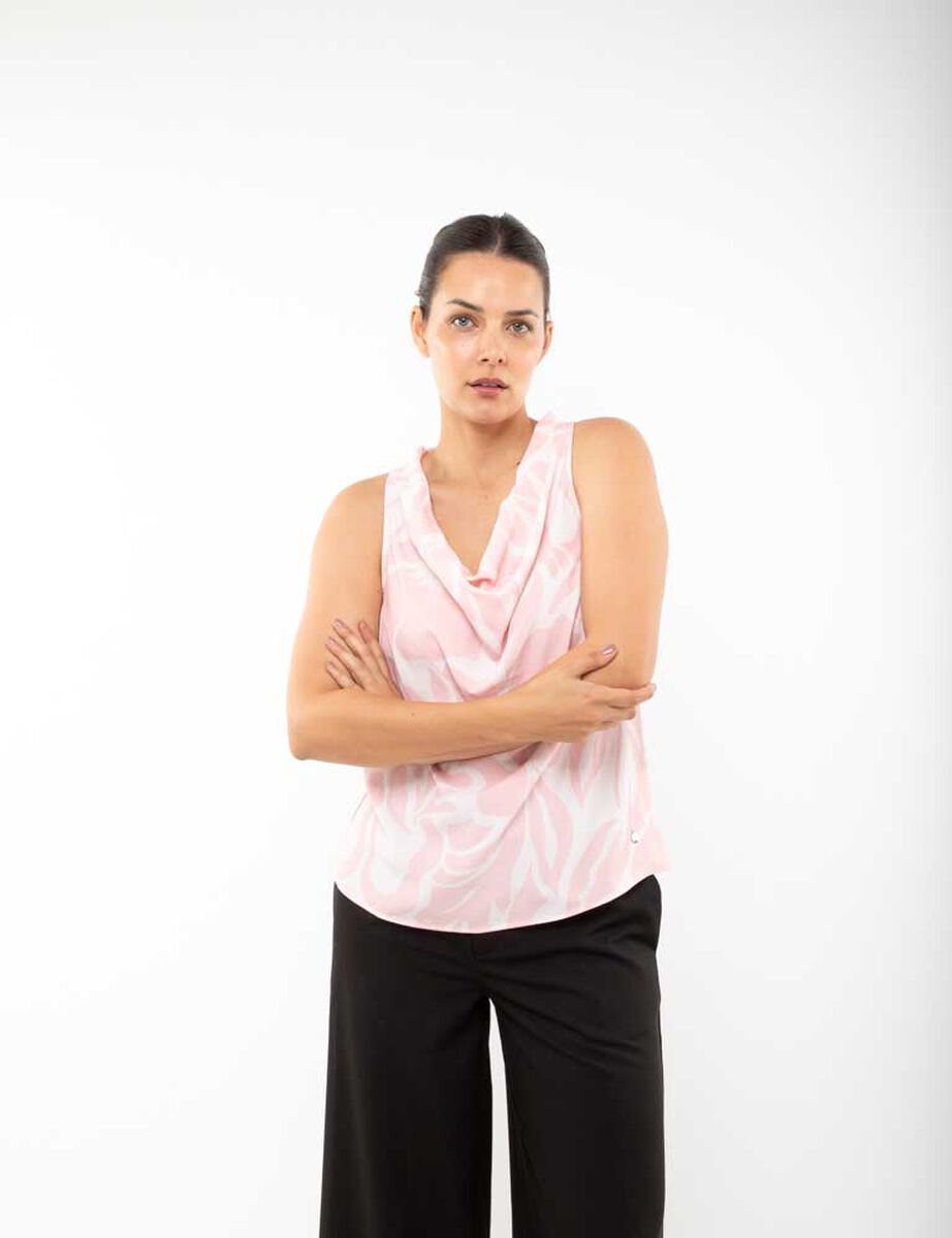 Blusa Sin Mangas Mujer Zibel