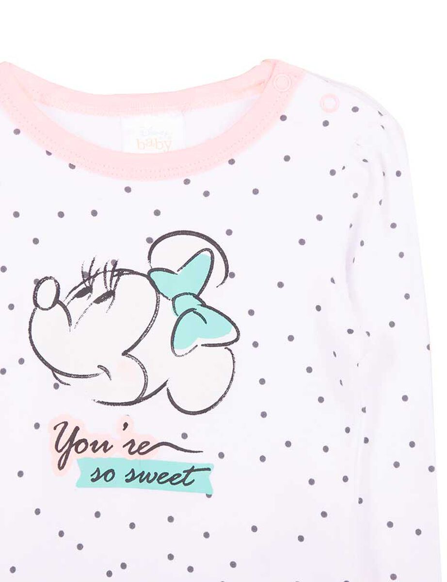 Conjunto Bebe de Algodón Beba Minnie