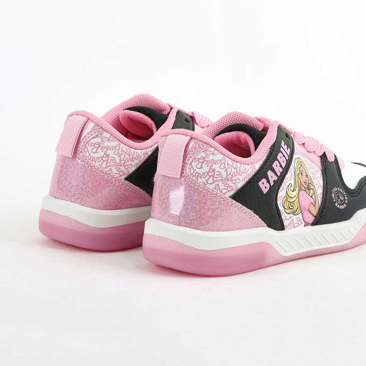 Zapatilla Con Luces Personaje Ni&ntilde;a Barbie