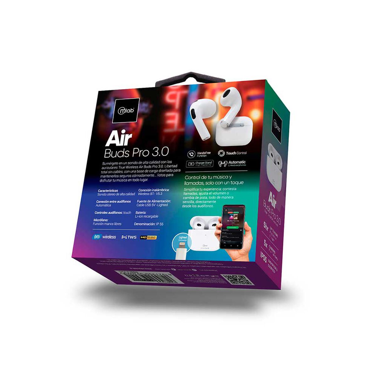 Aud&iacute;fonos Bluetooth In Ear MLAB 9309