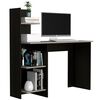 Escritorio TuHome Office 120 Wengue/Ceniza