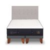 Cama Europea CIC Base Dividida 2 Plazas Súper Premium + Respaldo