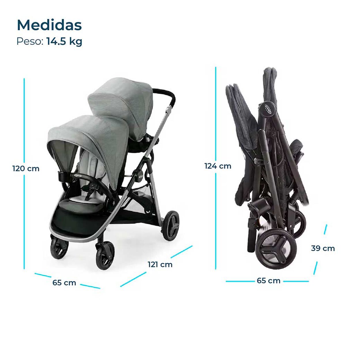 Coche Paseo Lx2 Clark Graco