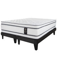 Cama Europea Flex 2 Plazas Majesty Base Dividida
