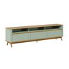 Rack TV Amuv Olmo Hasta 80" Verde