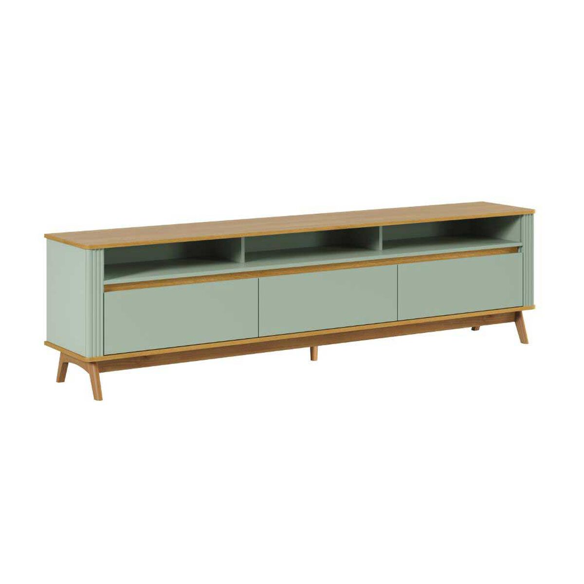 Rack TV Amuv Olmo Hasta 80" Verde
