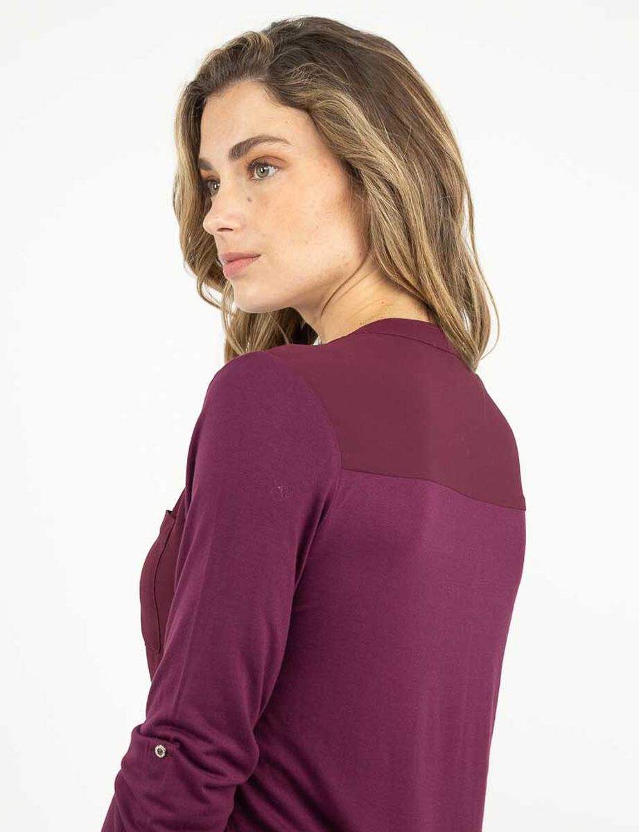 Blusa Manga Larga Mujer Zibel