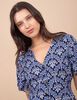 Vestido Manga Campana Corta Mujer Zibel