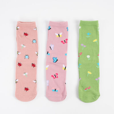 Imagen 2 del producto Pack 3 Calcetines Largo Mujer Icono Surtido