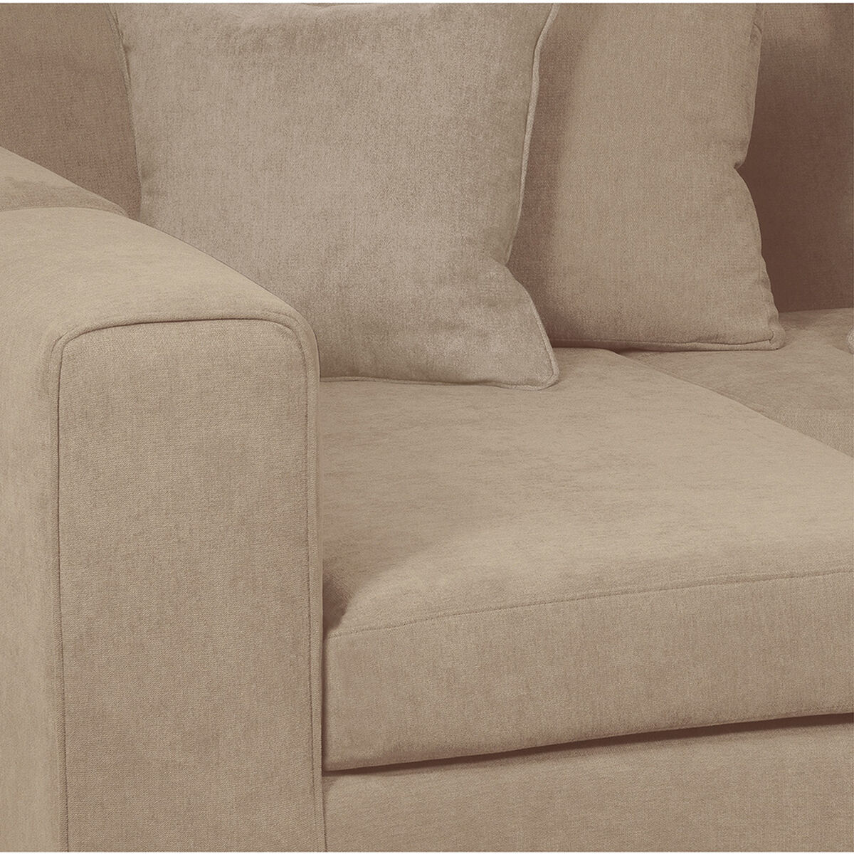 Sof&aacute; Innovamuebles Eagle Tela 3 Cuerpos Arena