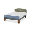 Cama Europea CIC 2 Plazas Excellence + Respaldo Gales Olivo