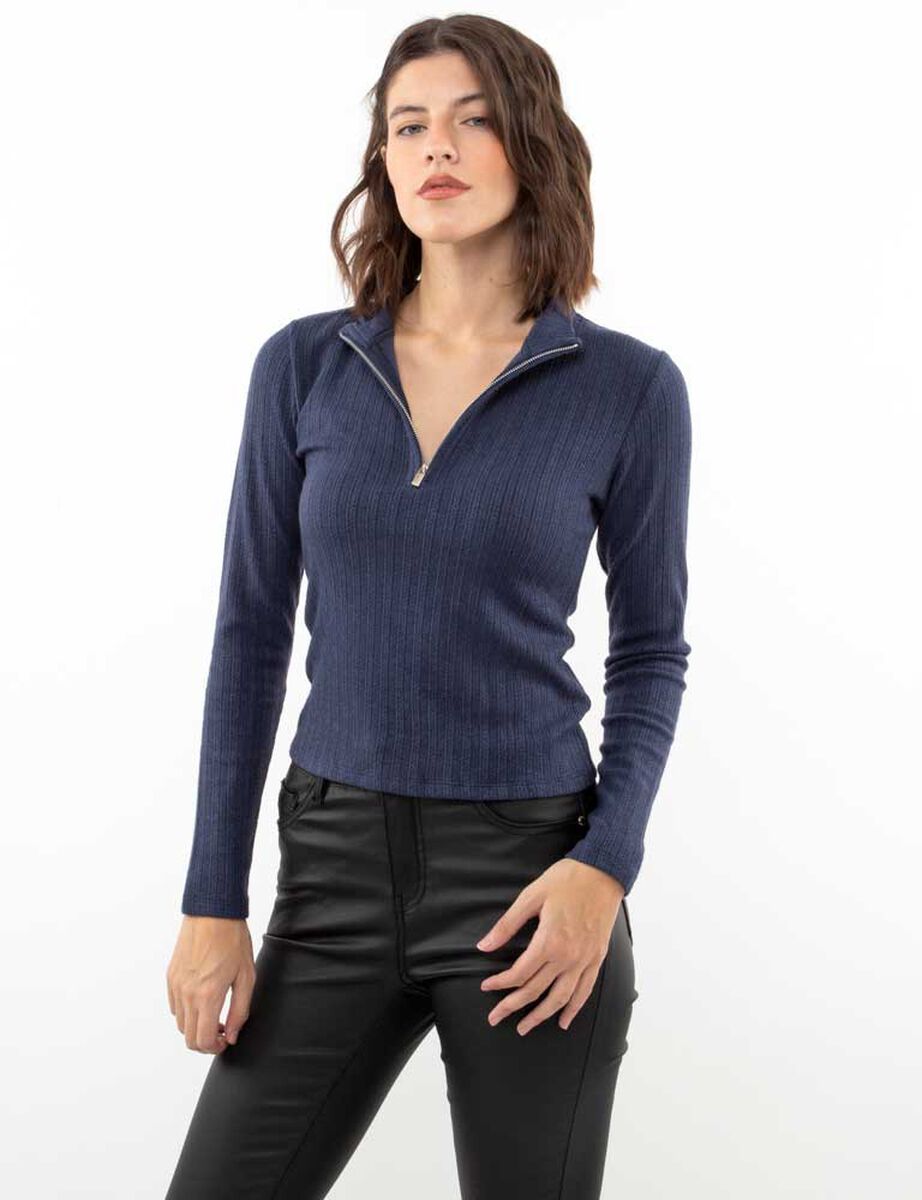 Polera Manga Larga Mujer Zibel