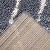 Alfombra Dib Shaggy Design 180 x 275 cm Verde