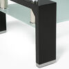 Mesa de Centro Spazzio New Prisma Negro Mate