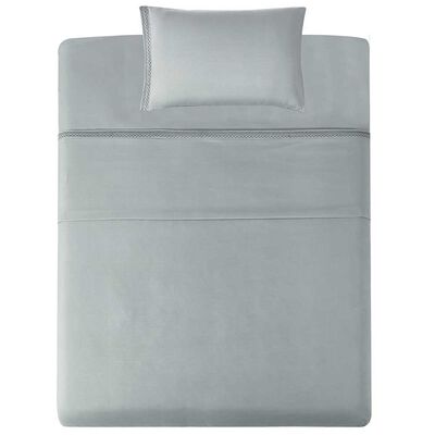 Imagen 2 del producto Juego de Sábanas Illusions 1,5 Plazas Broderie Gris