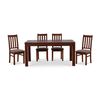 Juego de Comedor CIC Ñuble 6 Sillas Chocolate