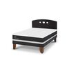Cama Europea CIC 2 Plazas Ortopedic + Respaldo Gales Negro