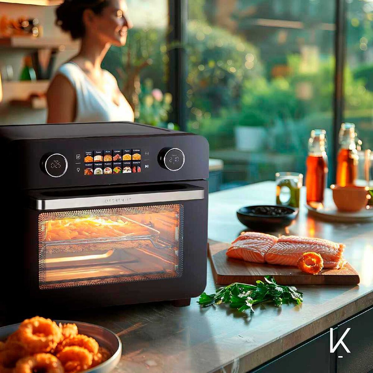 Horno Freidora Kitchen-it Smart Edition 25 lts.