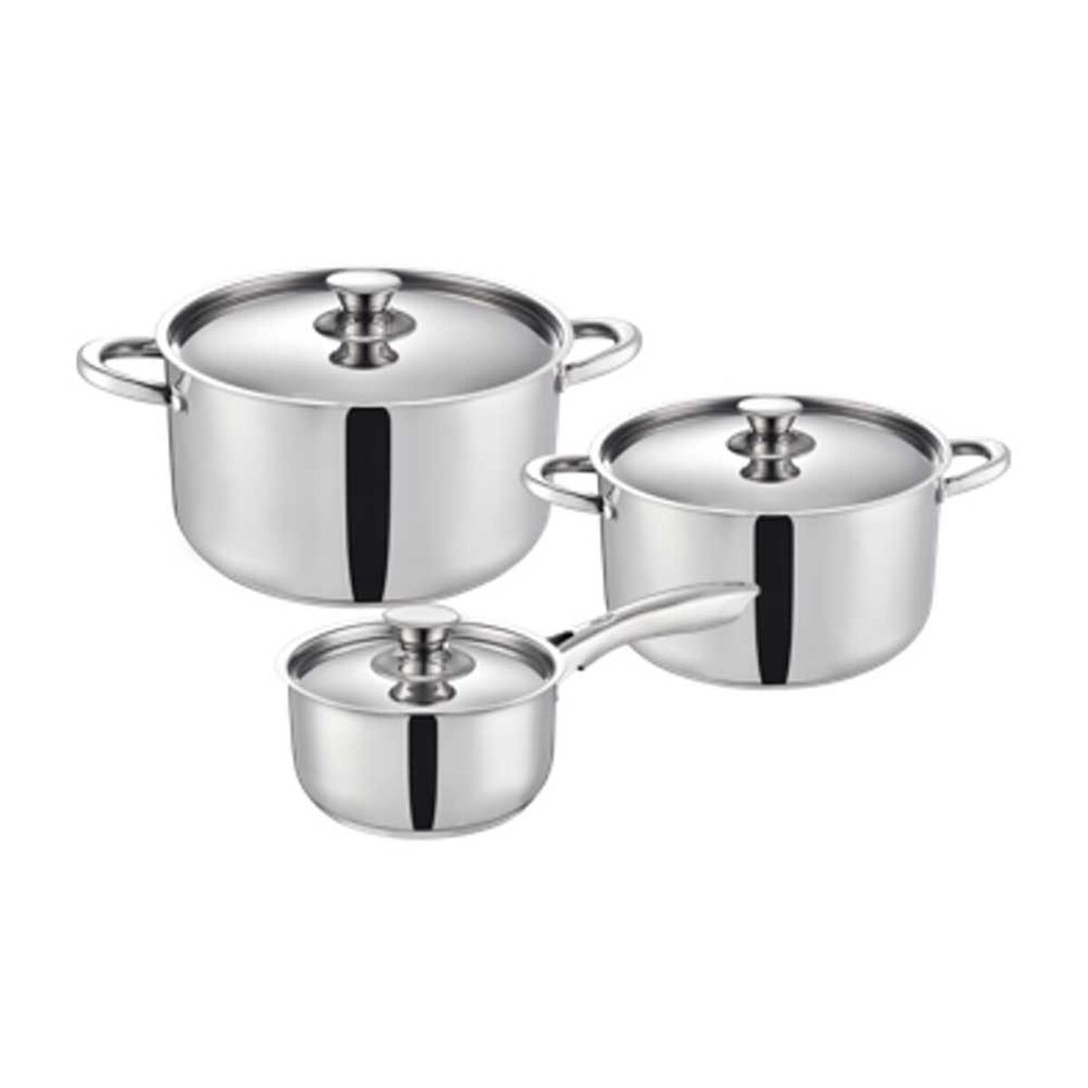 Bateria de Cocina Acero Inoxidable Wens Serie 410 6 Piezas