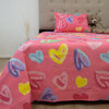 Quilt Doral Hotpress Infantil 1,5 Plazas Corazones