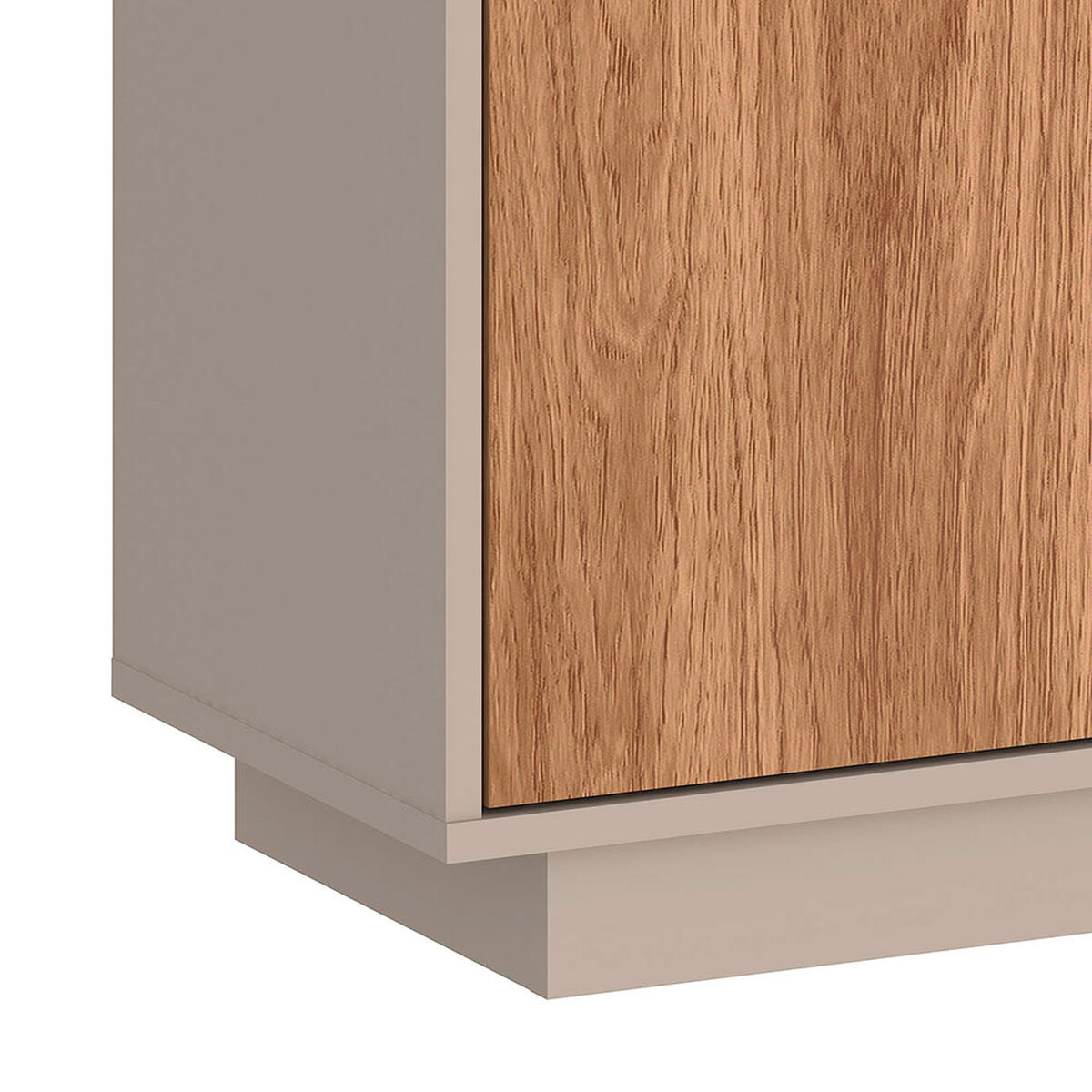 Rack TV Vekkahome Arauco Hasta 70" Gris Caf&eacute;