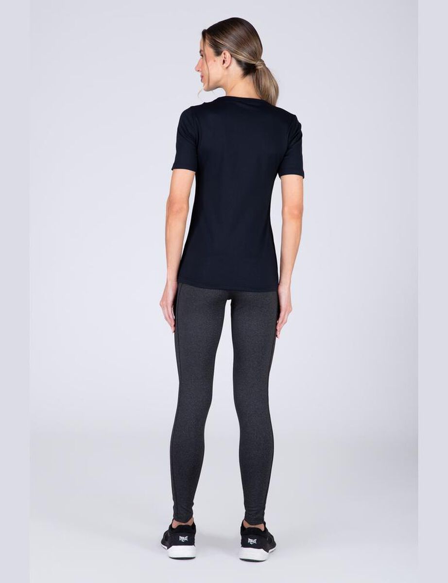 Polera Fitness Manga Corta Mujer Everlast