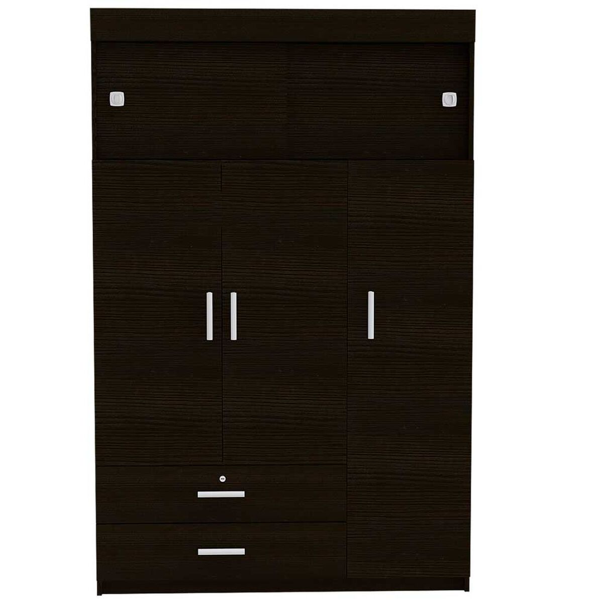 Closet Tuhome Manila 5 Puertas 2 Cajones Wengue