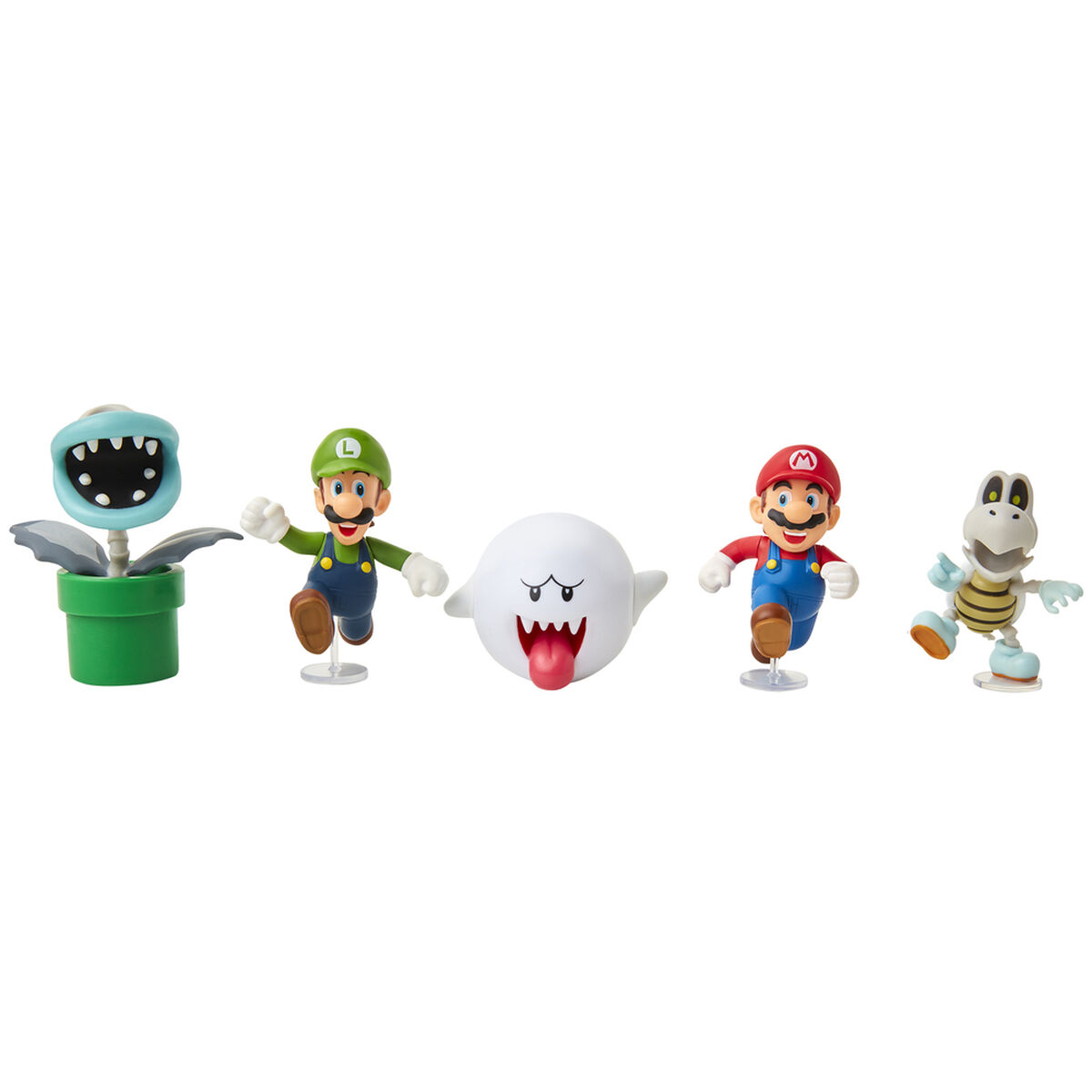 Set de 8 Figuras Mario Bross Masion de Boo Nintendo