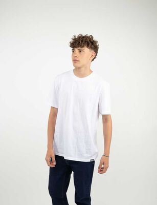 Imagen 1 del producto Polera Manga Corta Hombre Icono Blanco, Negro